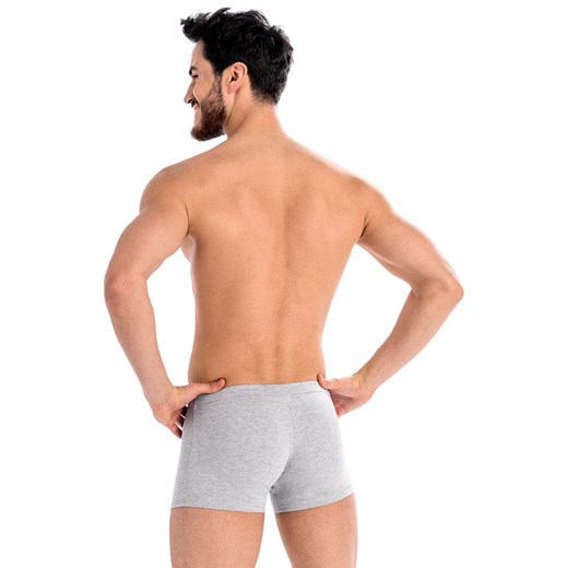 3-pack bokserki męskie szare Levi 801-3, Kolor szary, Rozmiar 3XL, Teyli ze sklepu Intymna w kategorii Majtki męskie - zdjęcie 137665140