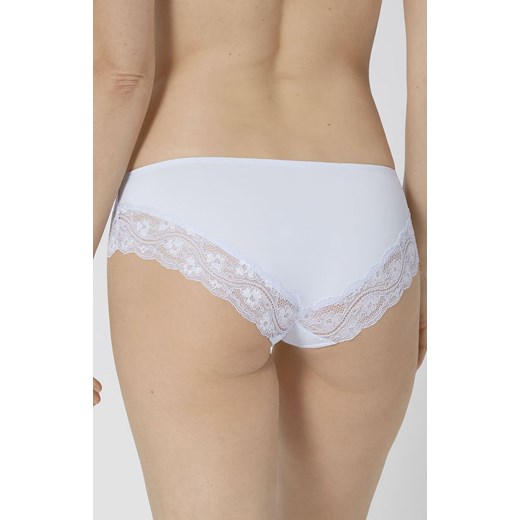 Triumph Lovely Micro Hipsterki białe figi damskie 10182555, Kolor biały, Rozmiar M, Triumph ze sklepu Intymna w kategorii Majtki damskie - zdjęcie 137665451