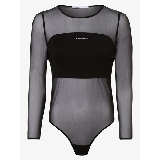 Calvin Klein Jeans - Damskie body, czarny M vangraaf okazja