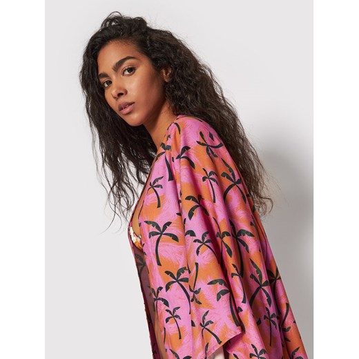Femi Stories Kimono Franka Różowy Relaxed Fit Femi Stories XS_S MODIVO