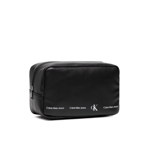 Calvin Klein Jeans Kosmetyczka Logo Stripe Washbag K50K508906 Czarny 00 MODIVO