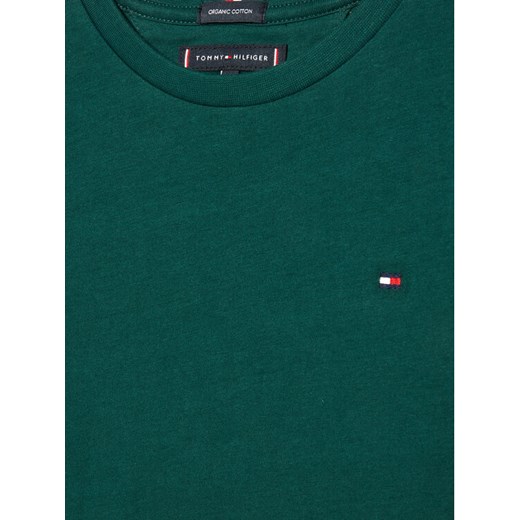 Tommy Hilfiger T-Shirt Essential KB0KB06879 Zielony Regular Fit Tommy Hilfiger 14Y okazja MODIVO