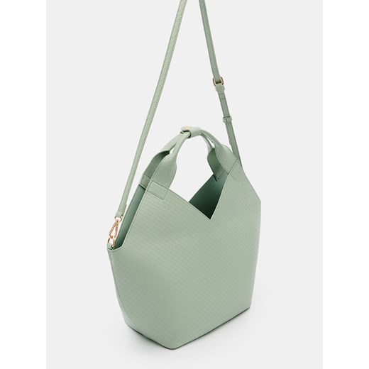 Mohito - Torebka shopper z kosmetyczką - Zielony Mohito ONE SIZE Mohito