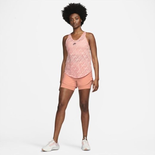Damska koszulka bez rękawów do biegania Nike Air Dri-FIT - Różowy Nike S Nike poland