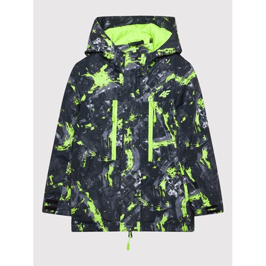 4F Kurtka narciarska JKUMN002A Czarny Regular Fit 122 wyprzedaż MODIVO