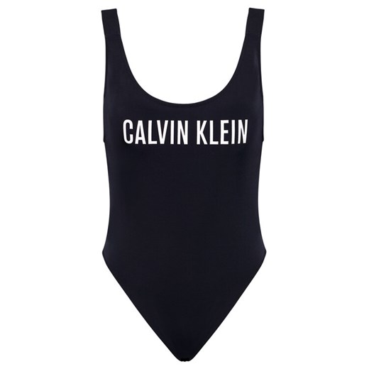 Calvin Klein Swimwear Strój kąpielowy Scoop Back KW0KW01235 Czarny XS MODIVO okazja