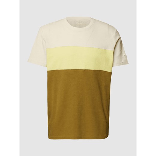 T-shirt w stylu Colour Blocking Tom Tailor L Peek&Cloppenburg 