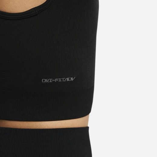 Krótka koszulka damska Nike Yoga Dri-FIT Advance - Czerń Nike XS Nike poland
