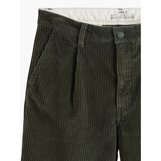 Spodnie sztruksowe "XX" - Loose fit -  w kolorze zielonym W33 Limango Polska promocja
