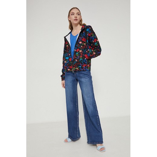 Bluza bawełniana damska wzorzysta multicolor Medicine L wearmedicine