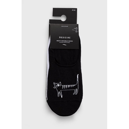 Skarpetki męskie w koty (3-pack) multicolor Medicine 43/46 wearmedicine