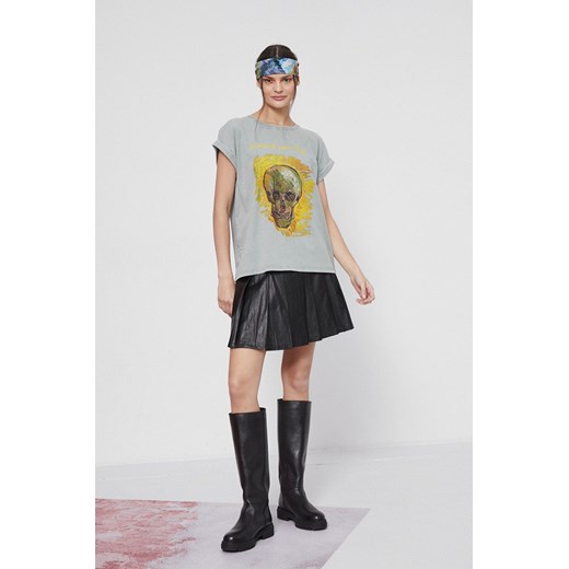 Spódnica z imitacji skóry damska czarna Medicine XS wearmedicine