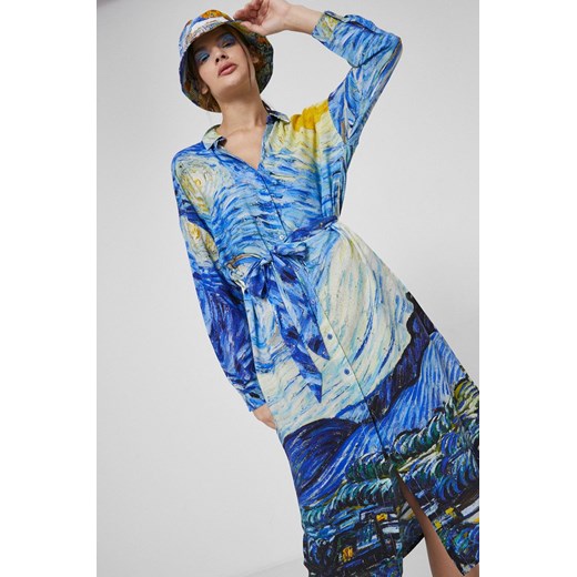 Sukienka Eviva L'arte wzorzysta multicolor Medicine S wearmedicine