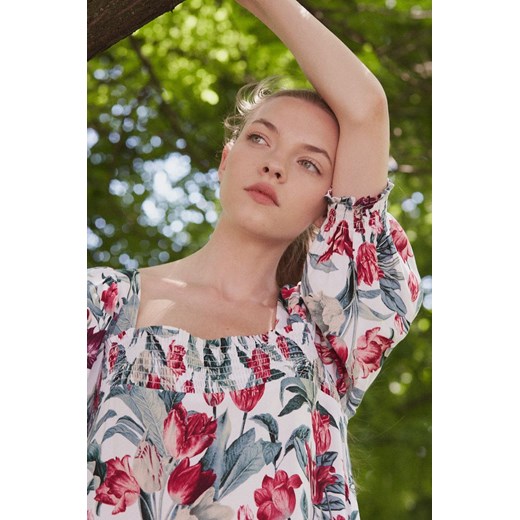 Sukienka damska z wiskozy w kwiaty Medicine XS promocja wearmedicine