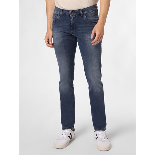 Finshley & Harding Jeansy Mężczyźni dark stone jednolity - id: 526922-0003-03332 - marki Finshley & Harding - 137908981 Finshley & Harding Jeansy Mężczyźni dark stone jednolity ze sklepu vangraaf w kategorii Jeansy męskie - zdjęcie 137908981