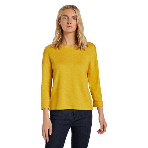 Bluza w kolorze żółtym Tom Tailor XL promocyjna cena Limango Polska