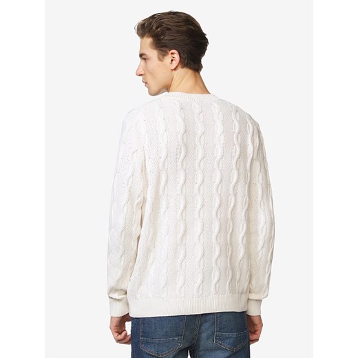 Sweter w kolorze białym XL wyprzedaż Limango Polska
