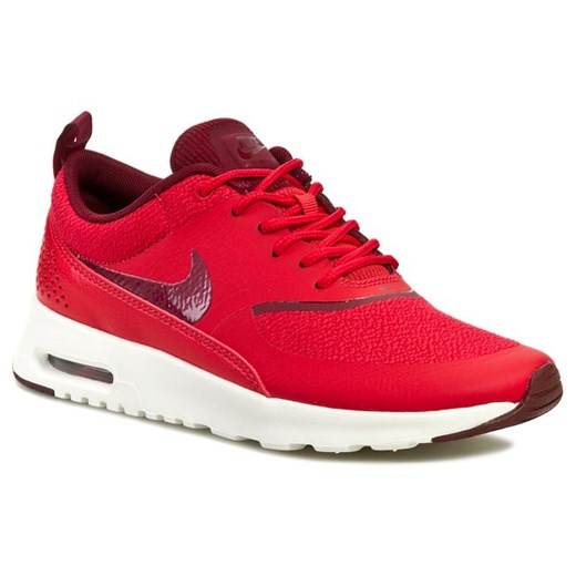 Półbuty NIKE - Air Max Thea 599409 603 Action Red/Team Red/Sail eobuwie-pl czerwony 