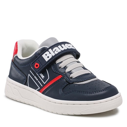 Sneakersy BLAUER - S2SPIKE01/PUP Navy/Red 30 eobuwie.pl