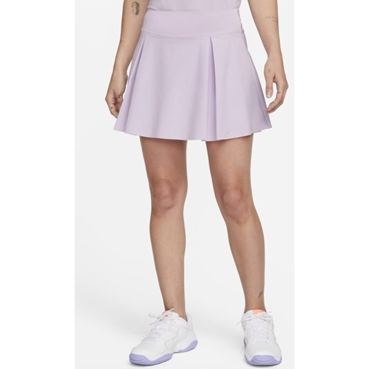 Damska spódnica do tenisa o standardowym kroju Nike Club Skirt - Fiolet Nike L Nike poland