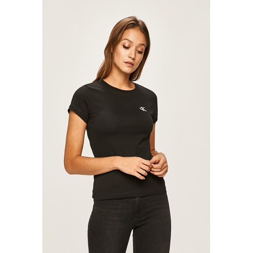 Calvin Klein Jeans - T-shirt J20J212883 ze sklepu ANSWEAR.com w kategorii Bluzki damskie - zdjęcie 138006021