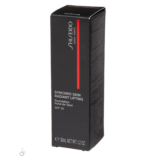 Podkład "Synchro Skin Radiant Lifting - 420 Bronze" - 30 ml Shiseido onesize Limango Polska