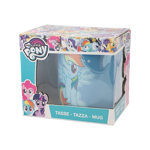 Kubek "Rainbow Dash" w kolorze błękitnym - 320 ml Joy Toy onesize wyprzedaż Limango Polska