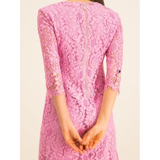 Guess Sukienka koktajlowa W01K76 WCLT0 Różowy Regular Fit Guess XL promocyjna cena MODIVO