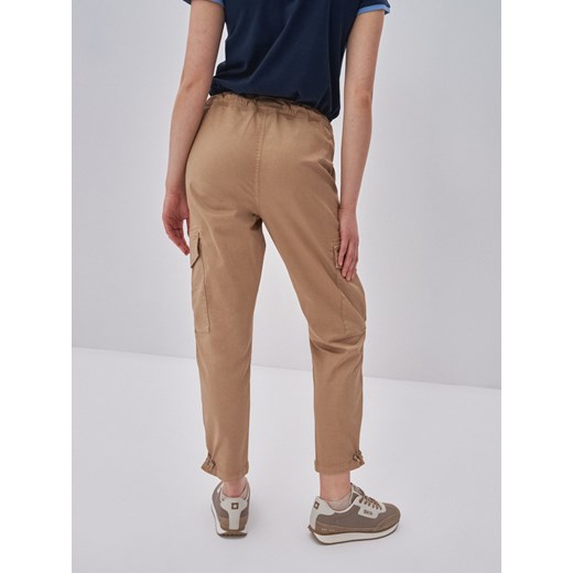 SPODNIE JOGGERS DAMSKIE BRąZOWE CASSIDY 802 S Big Star