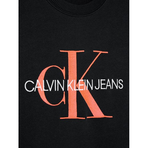 Calvin Klein Jeans Sukienka codzienna Neon Monogram IG0IG00600 Czarny Regular 8Y okazyjna cena MODIVO