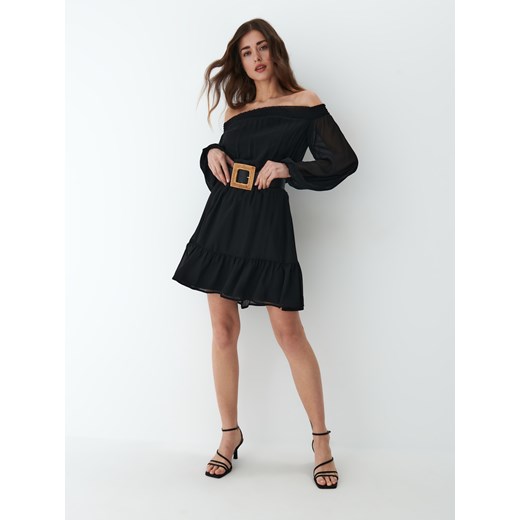 Mohito - Sukienka hiszpanka Eco Aware - Czarny Mohito 42 Mohito