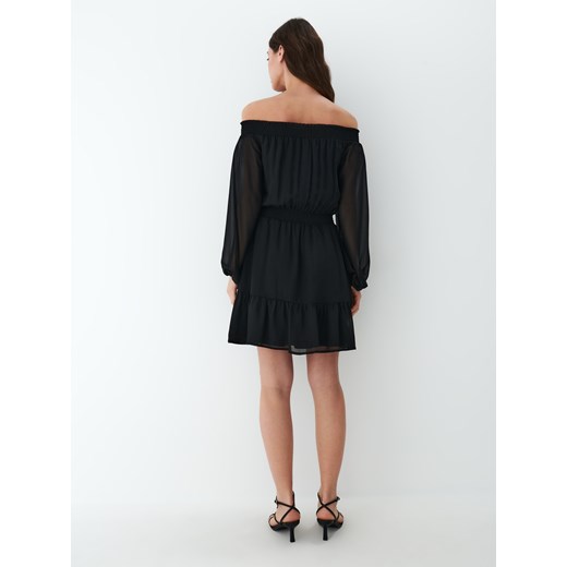 Mohito - Sukienka hiszpanka Eco Aware - Czarny Mohito 40 Mohito