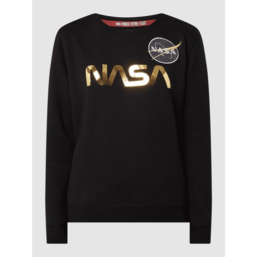 Bluza z nadrukiem NASA Alpha Industries XS okazja Peek&Cloppenburg 