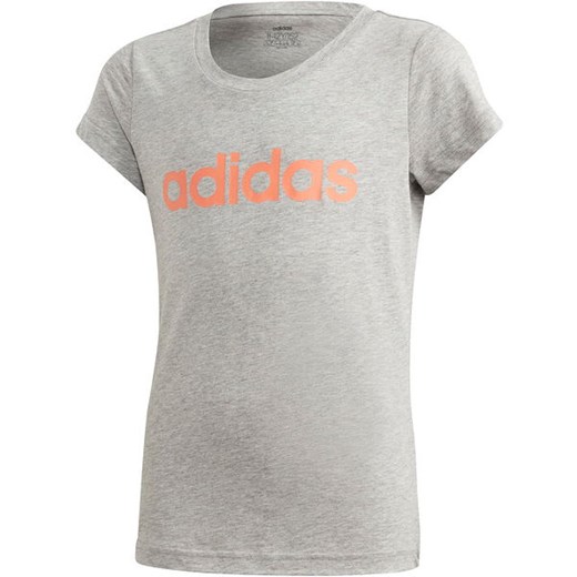 Koszulka dziewczęca Essentials Linear Logo Adidas 134cm okazja SPORT-SHOP.pl