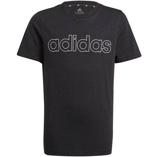 Koszulka chłopięca Essentials Adidas 134cm promocyjna cena SPORT-SHOP.pl