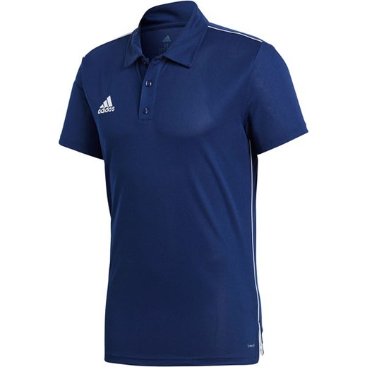 Koszulka męska Core 18 Polo Adidas S okazja SPORT-SHOP.pl