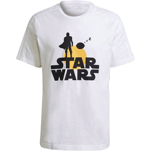 Koszulka męska Adidas x Star Wars The Mandalorian Graphic Adidas M wyprzedaż SPORT-SHOP.pl