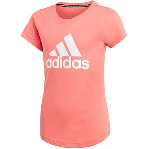 Koszulka dziewczęca Must Haves Badge of Sport Adidas 164cm SPORT-SHOP.pl okazyjna cena
