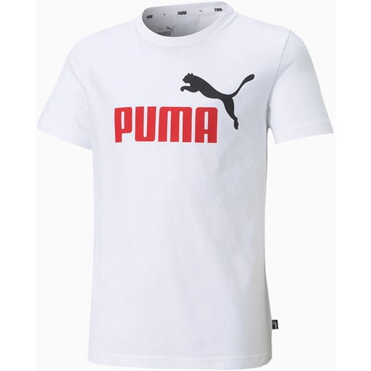 Koszulka juniorska Essentials+ 2 Colour Logo Tee Puma Puma 128cm okazja SPORT-SHOP.pl