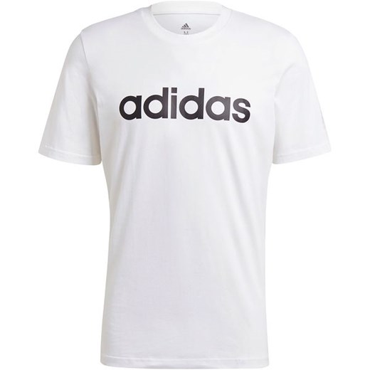 Koszulka męska Essentials Embroidered Linear Logo Tee Adidas L SPORT-SHOP.pl wyprzedaż