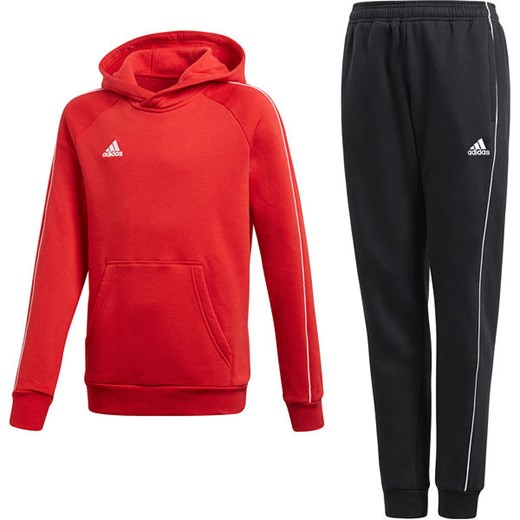 Dres chłopięcy Core 18 Adidas 128cm okazyjna cena SPORT-SHOP.pl