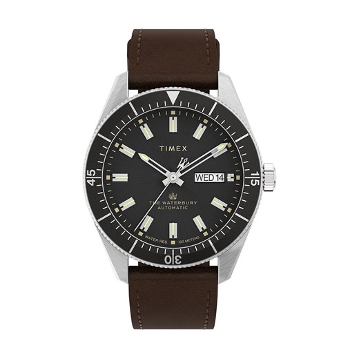 Timex zegarek TW2V24800 Waterbury Dive męski kolor brązowy ONE ANSWEAR.com