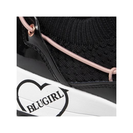 Blugirl Blumarine Sneakersy 713B3SF3 Czarny Blugirl Blumarine 37 promocyjna cena MODIVO