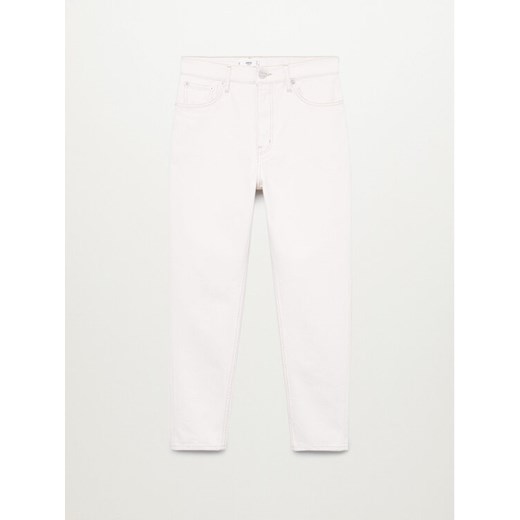 Mango Jeansy Mom80 87020570 Biały Mom Fit Mango 42 wyprzedaż MODIVO
