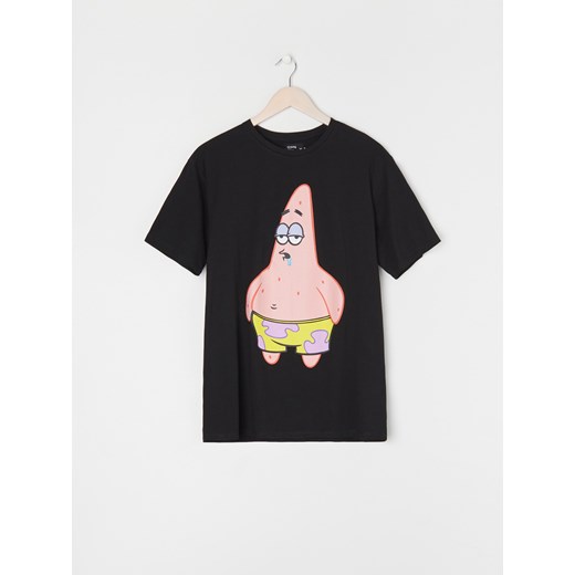 Sinsay - Koszulka SpongeBob - Czarny Sinsay M Sinsay