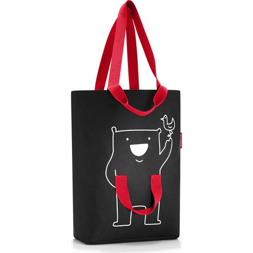 Shopper bag w kolorze czerwono-czarnym - 30 x 42 x 15 cm Reisenthel onesize promocyjna cena Limango Polska