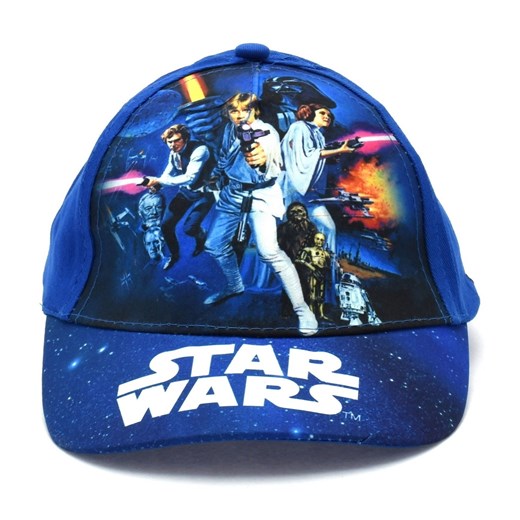 Dziecięca czapka z daszkiem Star Wars Granatowa Licencja Walt Disney 52 Sklep Dorotka