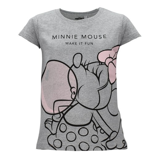 Bluzka dziecięca t-shirt Myszka Minnie szara Licencja Walt Disney 128 Sklep Dorotka