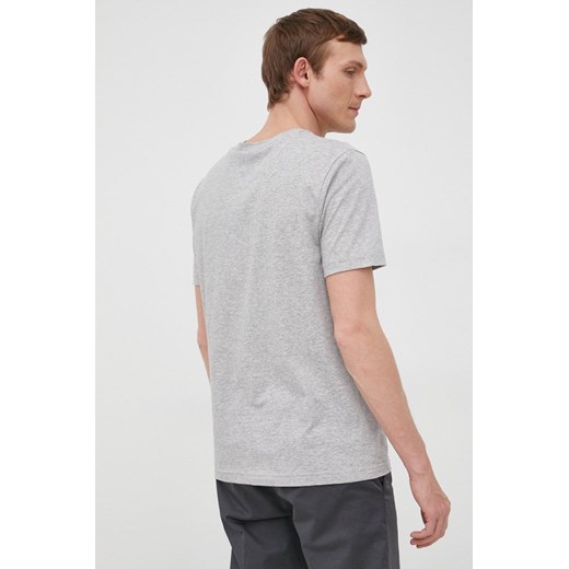 BOSS t-shirt bawełniany BOSS ATHLEISURE kolor szary z nadrukiem XL ANSWEAR.com