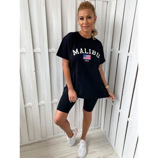 Komplet MALIBU USA, czarny Ricca Fashion uniwersalny Ricca Fashion